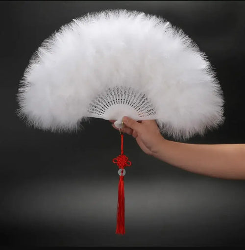 Peacock Feather Fan 1920s Great Gatsby Theme Party Dance Accessories