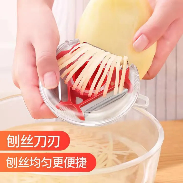 3 in 1 Magic Trio Peeler Set Slicer Shredder Peeler Julienne Cutter