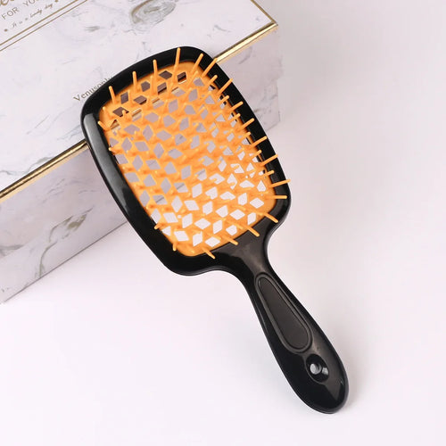 Tangled Hair Comb Detangling Hair Brush Massage Combs Hollow Out Wet