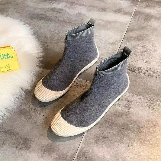 Women's Elastic Socks, Shoes, Autumn And Winter New Korean Version