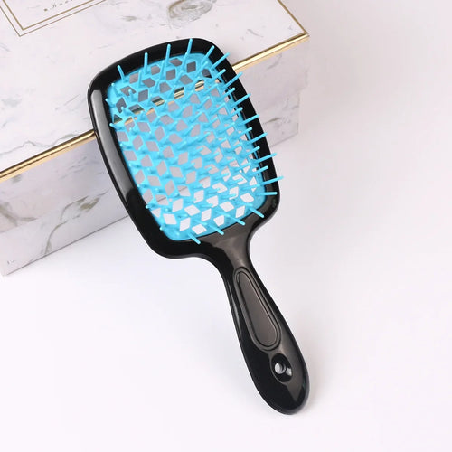 Tangled Hair Comb Detangling Hair Brush Massage Combs Hollow Out Wet