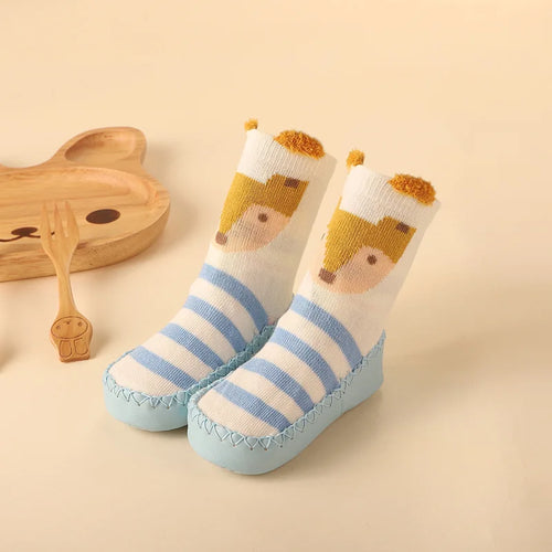 Toddler Indoor Sock Shoes Newborn Baby Socks Winter Thick Terry Cotton