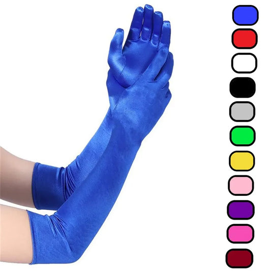 12 Color Longer Micro-reflective Satin Spandex Sunscreen Wedding Photo