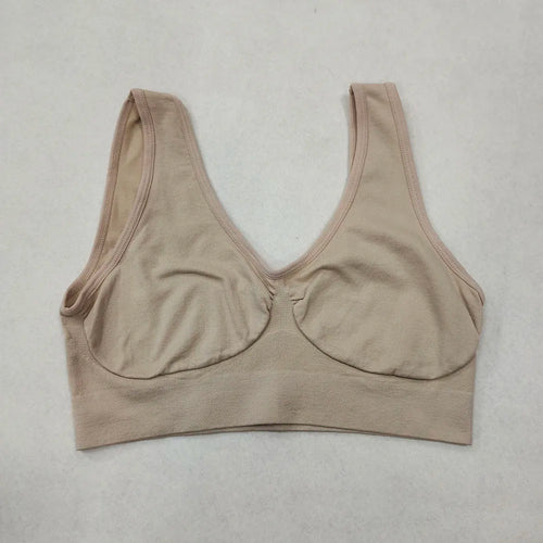 Women Sports Bra Without pad Sleep Brassiere Underwear sleep yoga