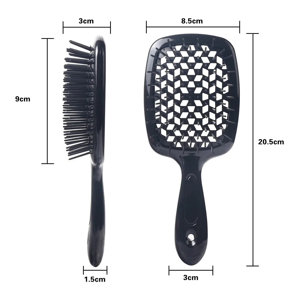 Tangled Hair Comb Detangling Hair Brush Massage Combs Hollow Out Wet