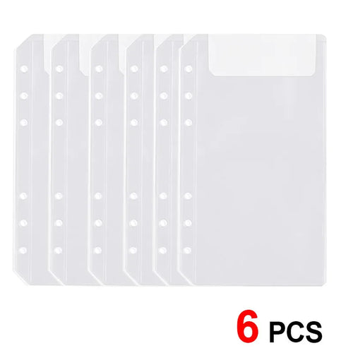 2023 Budget Binder A6 PU Leather Notebook Cash Envelopes System Set