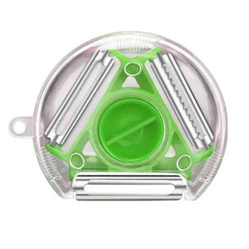 3 in 1 Magic Trio Peeler Set Slicer Shredder Peeler Julienne Cutter