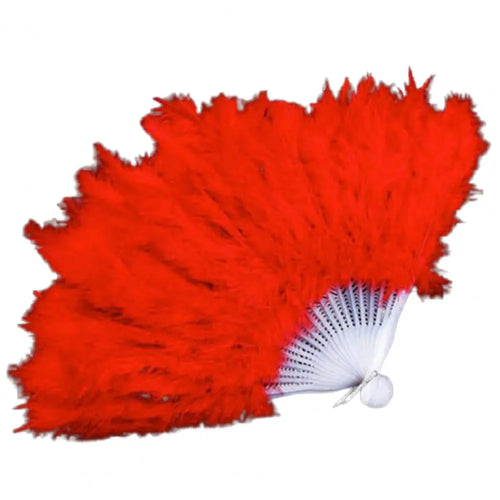 Pretty Hand Held Fan Fine Texture Show Props Fashion Faux Peacock