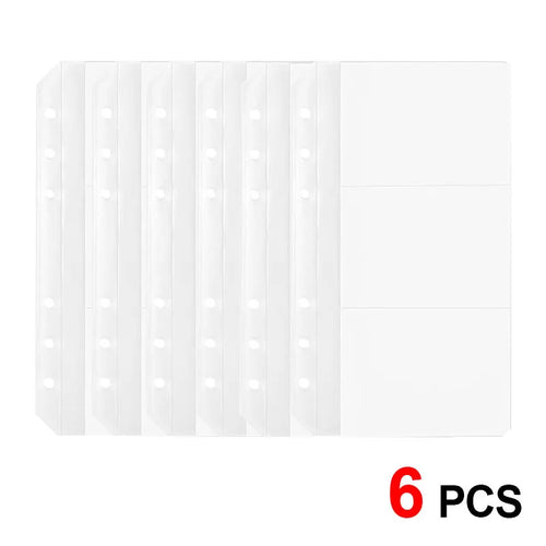2023 Budget Binder A6 PU Leather Notebook Cash Envelopes System Set