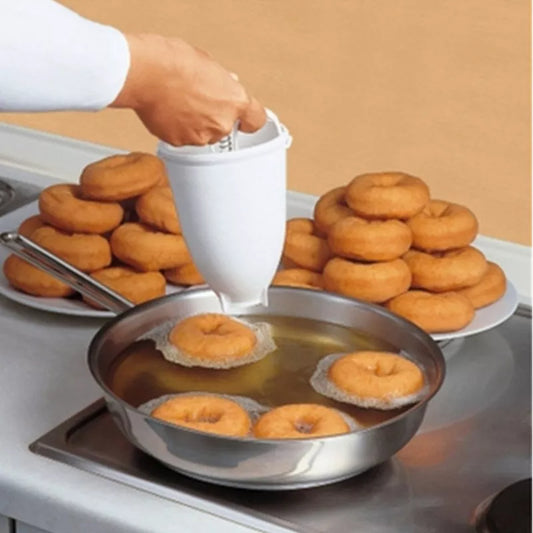 Magic Fast Plastic Donut Maker Waffle Molds Kitchen Accessory Bakeware