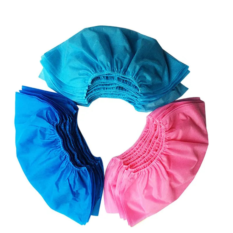 Disposable Boot & Shoe Covers 100PCS Non-Slip Water Resistant