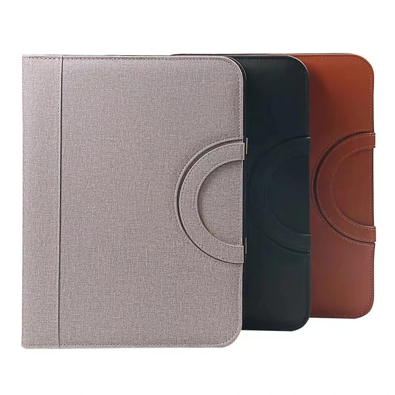 A4 Portable File Folder with Calculator Binder Organizer Manager