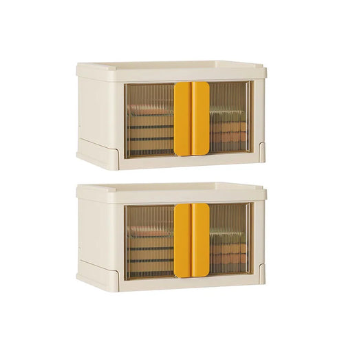 Mini Foldable Box Cloth Toy Snack Book Storage Bin Doll Storage
