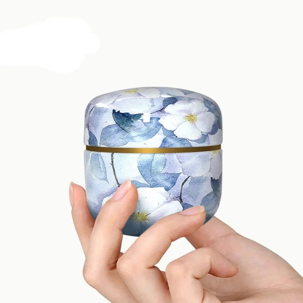 Tea Caddy Tea Box Containers Candle Cans Coffee Candy Snacks Small Tin