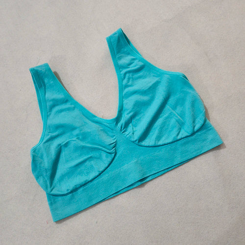 Women Sports Bra Without pad Sleep Brassiere Underwear sleep yoga