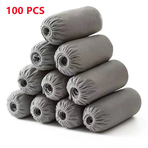 Disposable Boot & Shoe Covers 100PCS Non-Slip Water Resistant