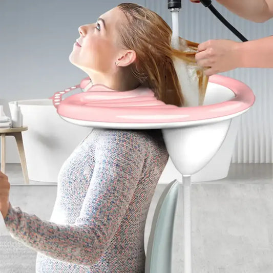 New Inflatable Shampoo Basin PVC Foldable Portable Shampoo Pad Spa Tub