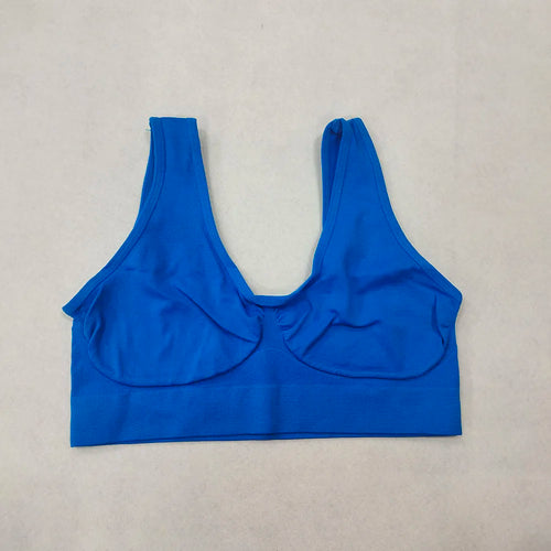 Women Sports Bra Without pad Sleep Brassiere Underwear sleep yoga