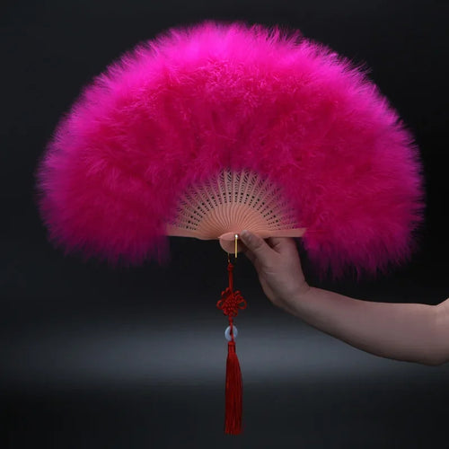 Peacock Feather Fan 1920s Great Gatsby Theme Party Dance Accessories