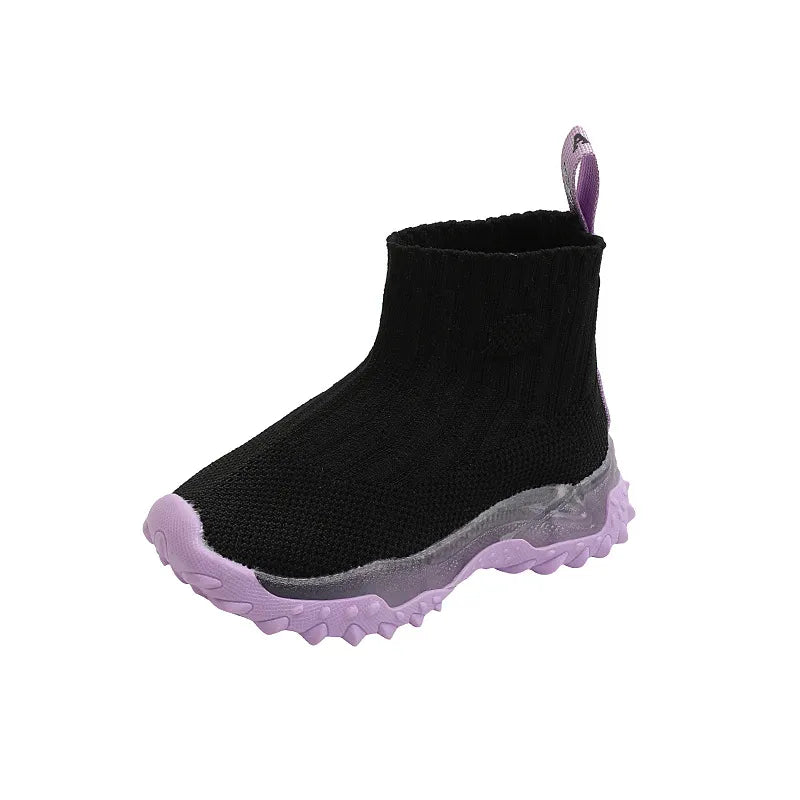 Kids LED Shoes for Boys Girls Fashion New Girls Sock Shoes Flashing