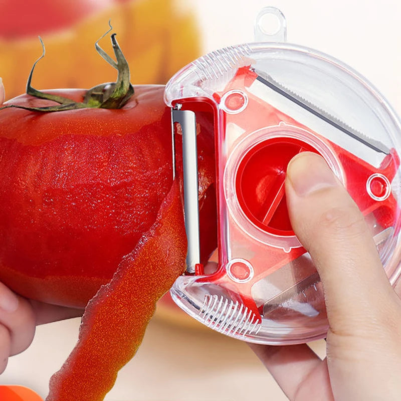3 in 1 Magic Trio Peeler Set Slicer Shredder Peeler Julienne Cutter