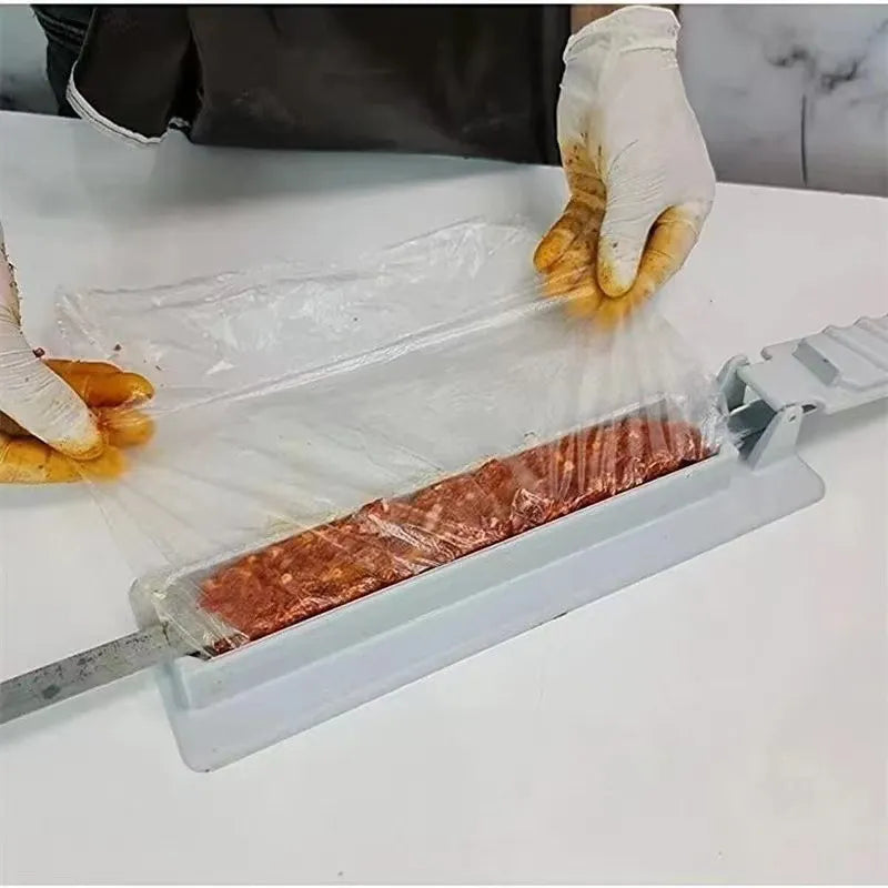 New Single Row Kebab Maker Bbq Meat Skewer Machine Kebab Press Maker