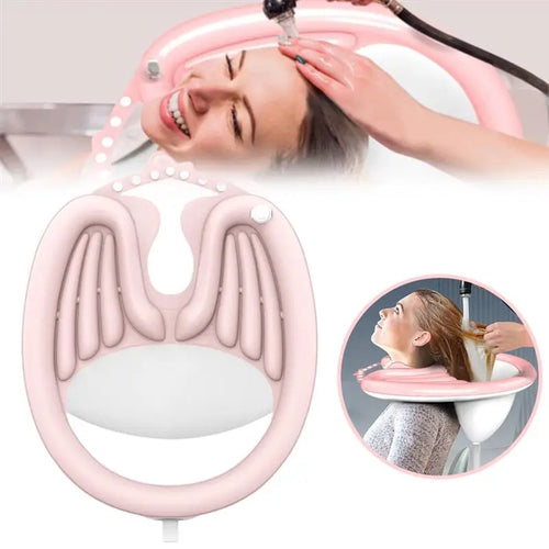 New Inflatable Shampoo Basin PVC Foldable Portable Shampoo Pad Spa Tub