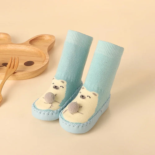 Toddler Indoor Sock Shoes Newborn Baby Socks Winter Thick Terry Cotton