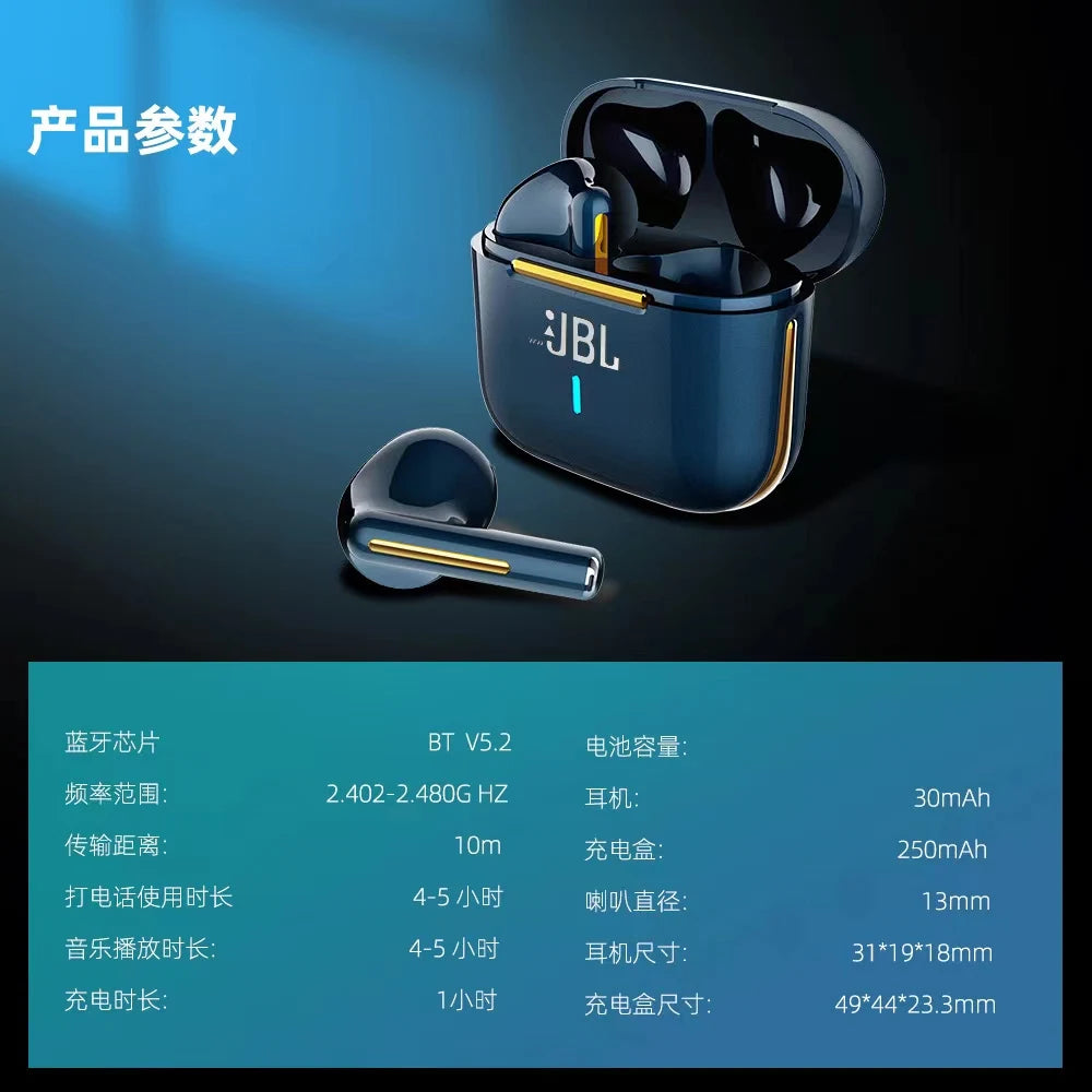Original For wwJBL H6 Earphones Bluetooth Headphone Touch Control