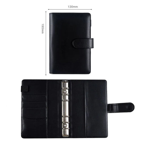 2023 Budget Binder A6 PU Leather Notebook Cash Envelopes System Set