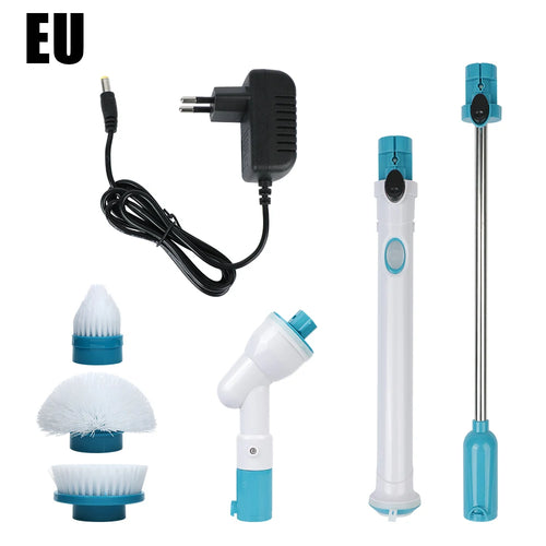 Motorcycle Brush Washer Cordless Electric Car Hubcaps Tire Wash