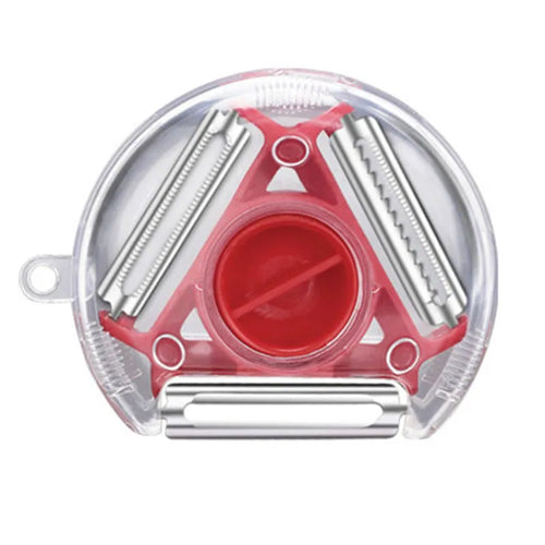 3 in 1 Magic Trio Peeler Set Slicer Shredder Peeler Julienne Cutter