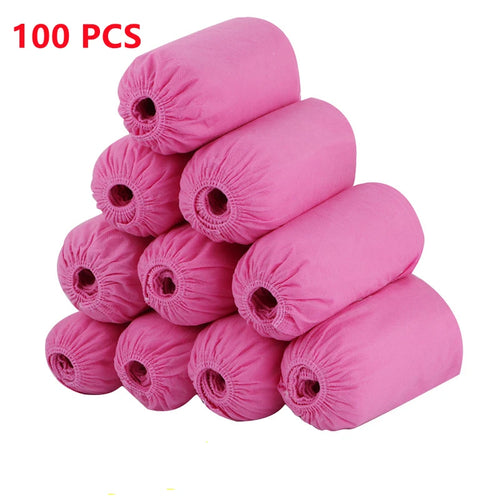 Disposable Boot & Shoe Covers 100PCS Non-Slip Water Resistant