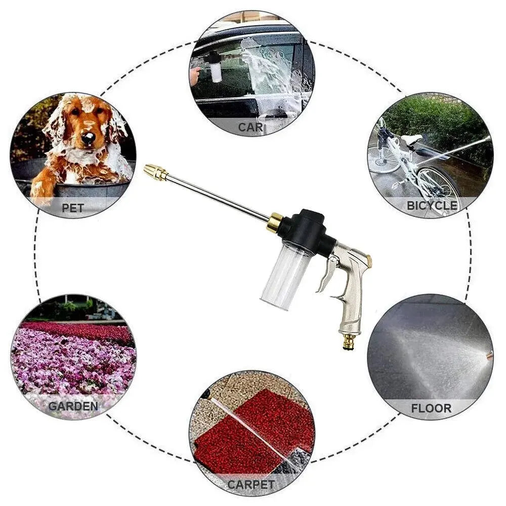 High Pressure Car Wash Foam Pots Lances Irrigation Tools Adjustable