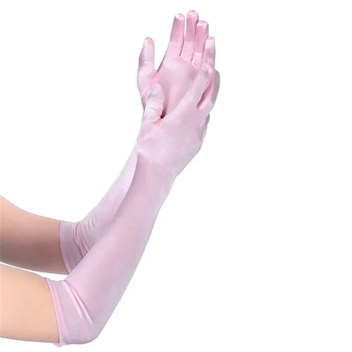 12 Color Longer Micro-reflective Satin Spandex Sunscreen Wedding Photo