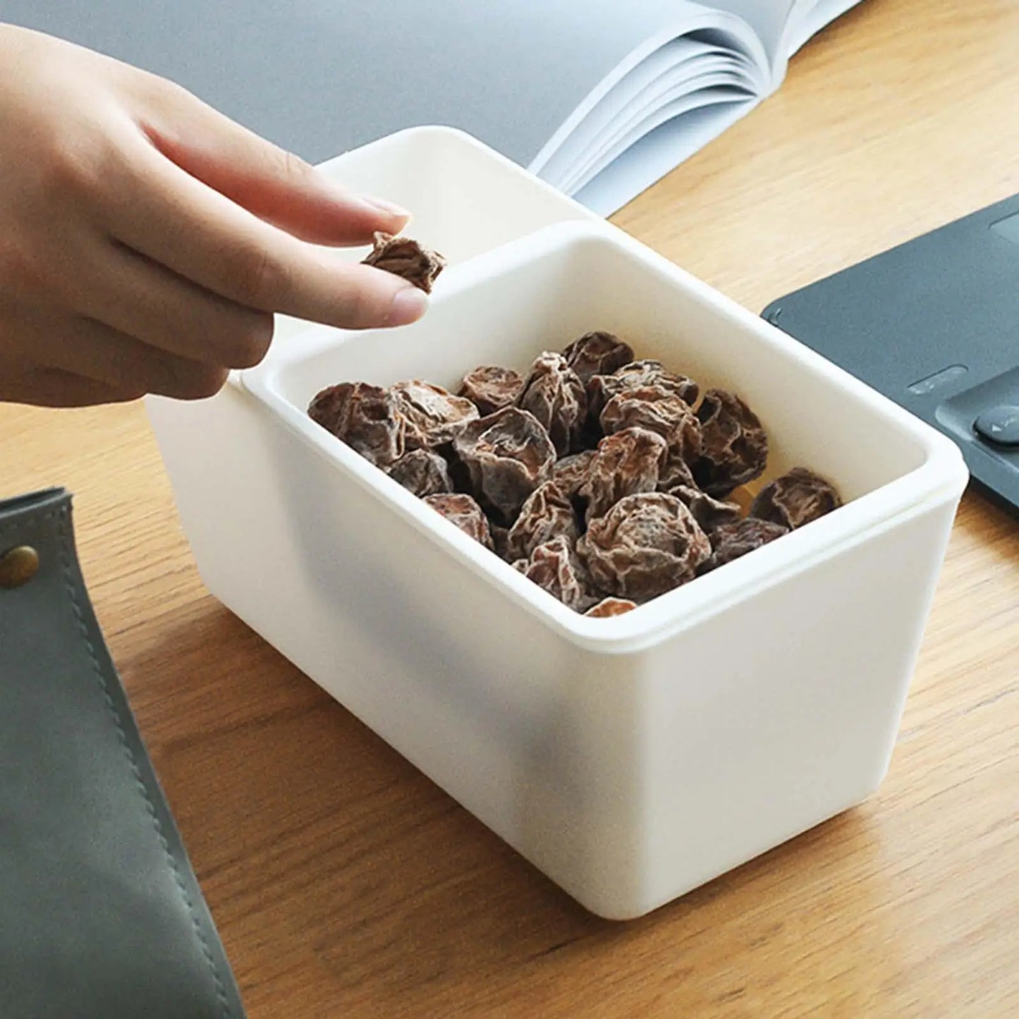 Lazy People Eat Melon Seeds Artifact Double Square Drain Basket Melon