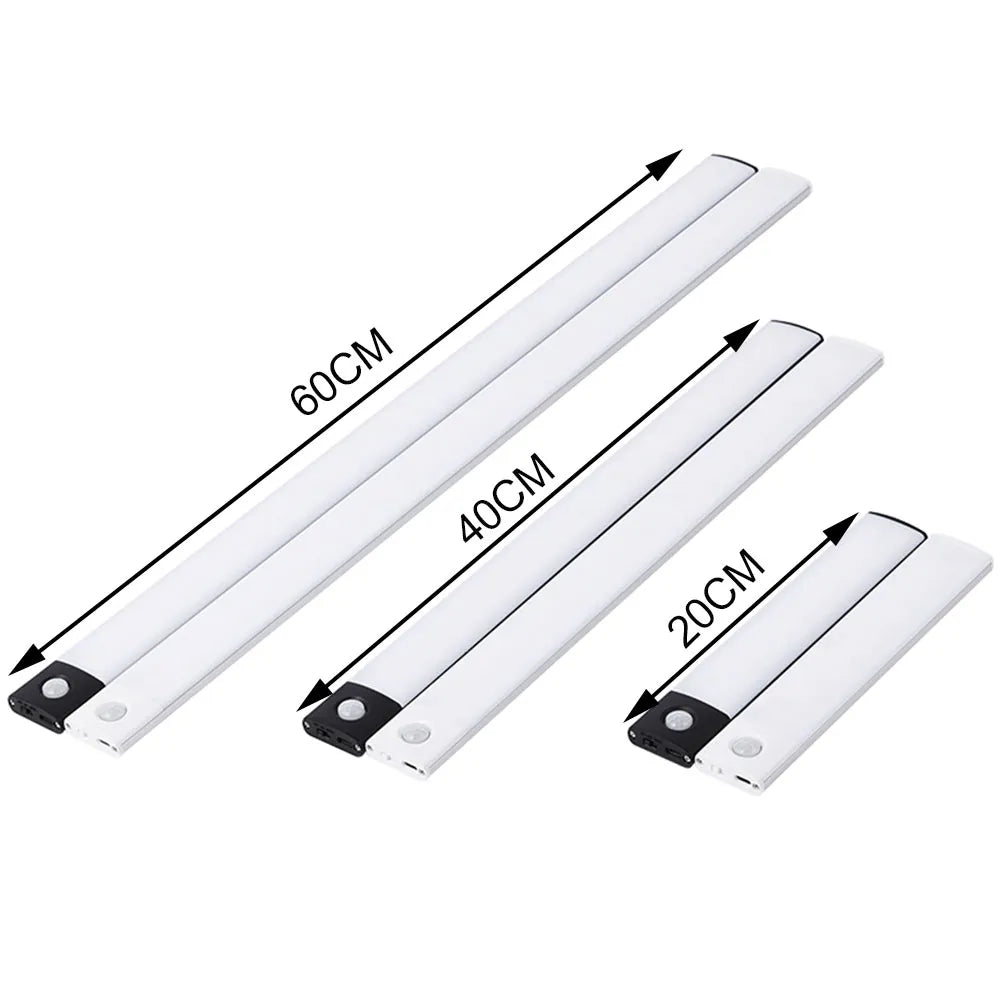 Motion Sensor Light Wireless LED Night Light USB Rechargeable Night