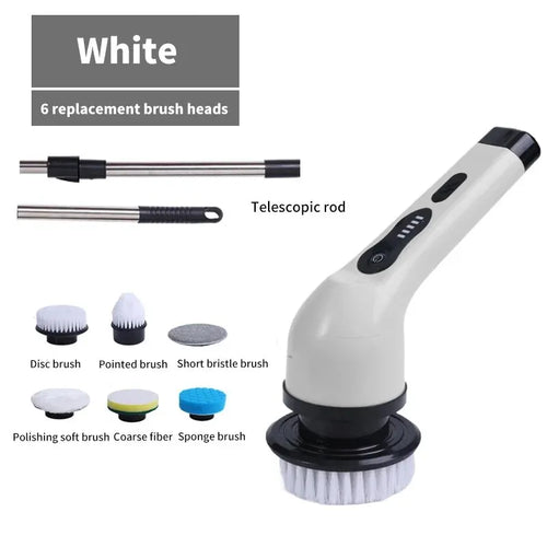 Wireless Electric Cleaning Brush Bathroom Window Kitchen Automotive