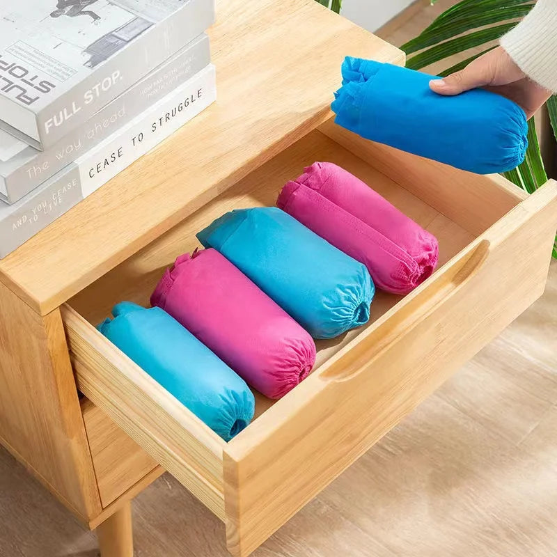 Disposable Boot & Shoe Covers 100PCS Non-Slip Water Resistant