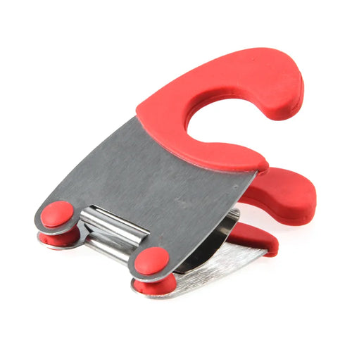 1Pcs Stainless Steel Pot Side Clips Anti-scalding Spoon Holder Kitchen