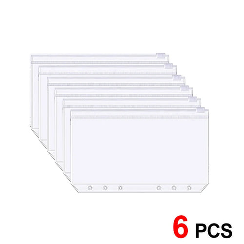 2023 Budget Binder A6 PU Leather Notebook Cash Envelopes System Set