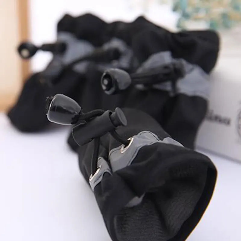4pcs/set Waterproof Winter Pet Dog Shoes Anti-slip Rain Snow Boots