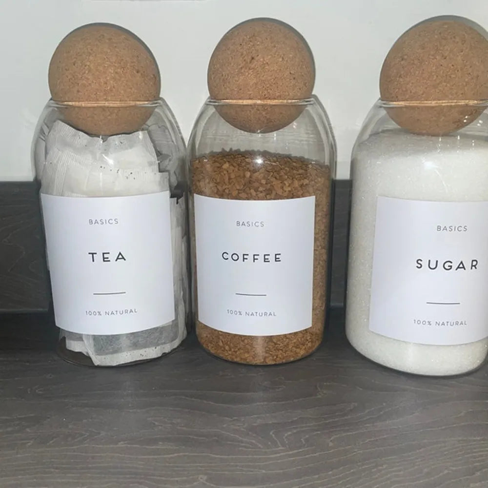 Personalized label，Pantry Labels Basic,HERBS & SPICES，- Printed