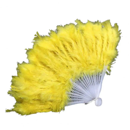 Pretty Hand Held Fan Fine Texture Show Props Fashion Faux Peacock