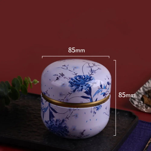 Tea Caddy Tea Box Containers Candle Cans Coffee Candy Snacks Small Tin