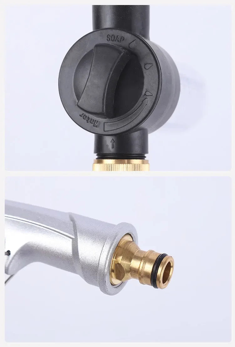 High Pressure Car Wash Foam Pots Lances Irrigation Tools Adjustable