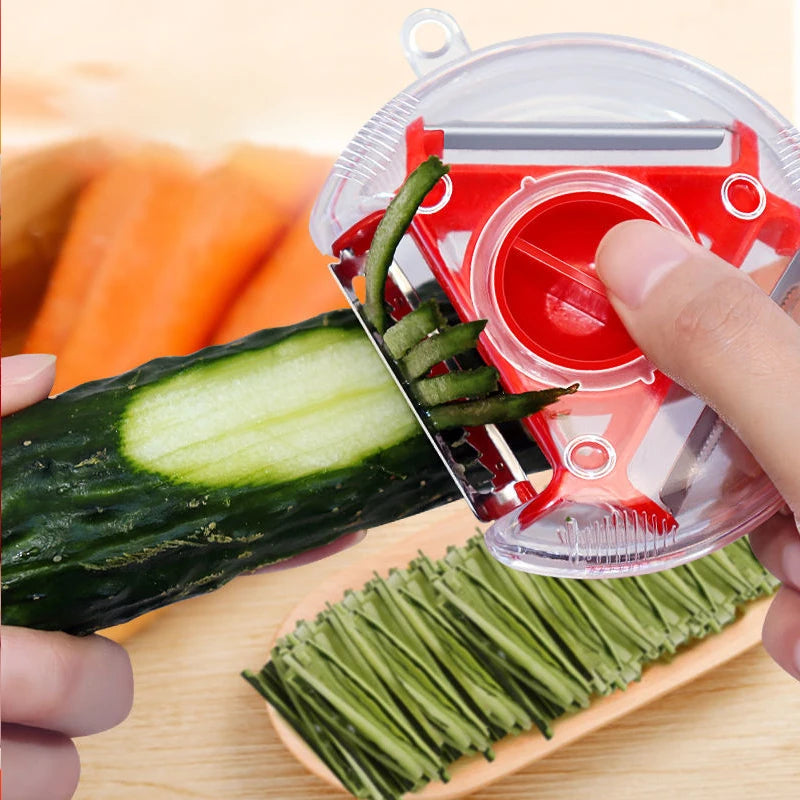 3 in 1 Magic Trio Peeler Set Slicer Shredder Peeler Julienne Cutter