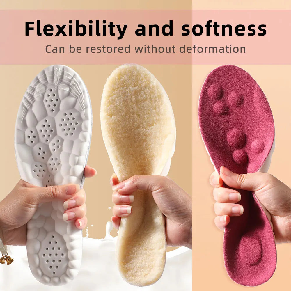 Heated Shoe Insoles Foot Warming Pad Feet Warmer Sock Pad Mat Winter