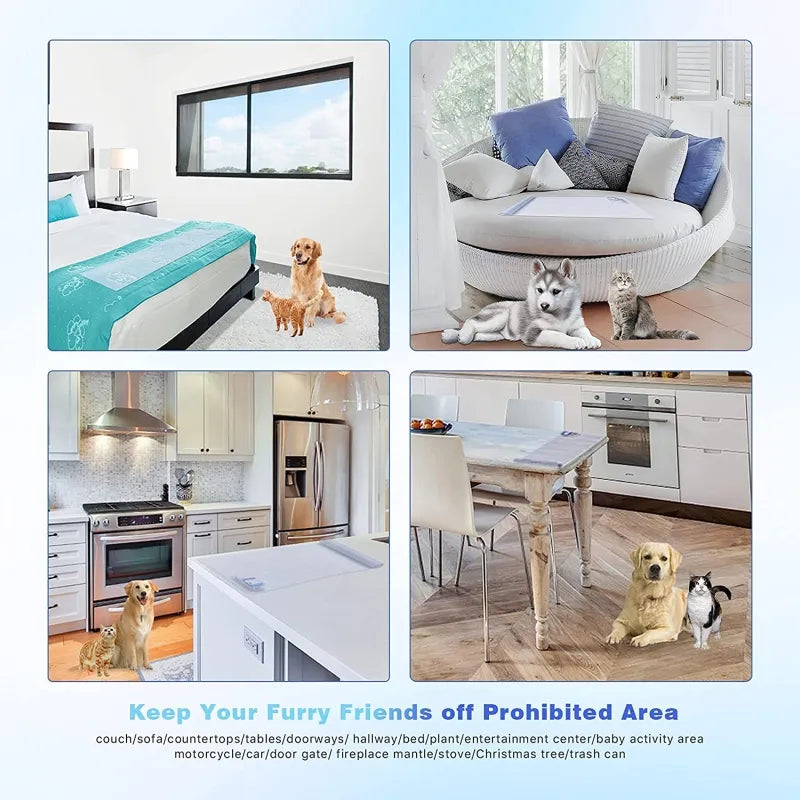 Pet Shock Mat Training Mats for Cats Dogs Keeping Cats Dogs Off