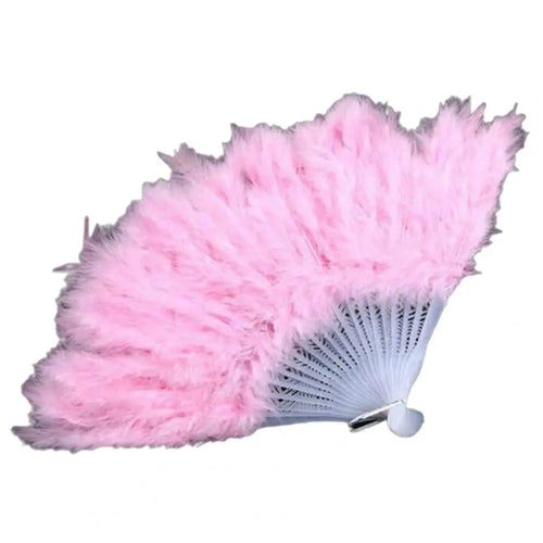 Pretty Hand Held Fan Fine Texture Show Props Fashion Faux Peacock